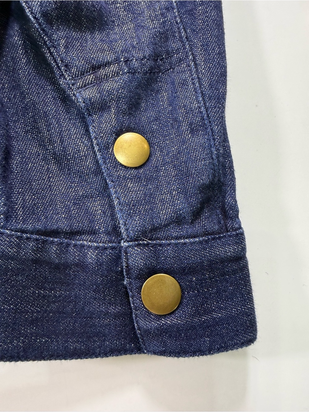 Anthropologie Pilcro Denim Blazer with a Structured Notch Collar - Picture 10 of 10